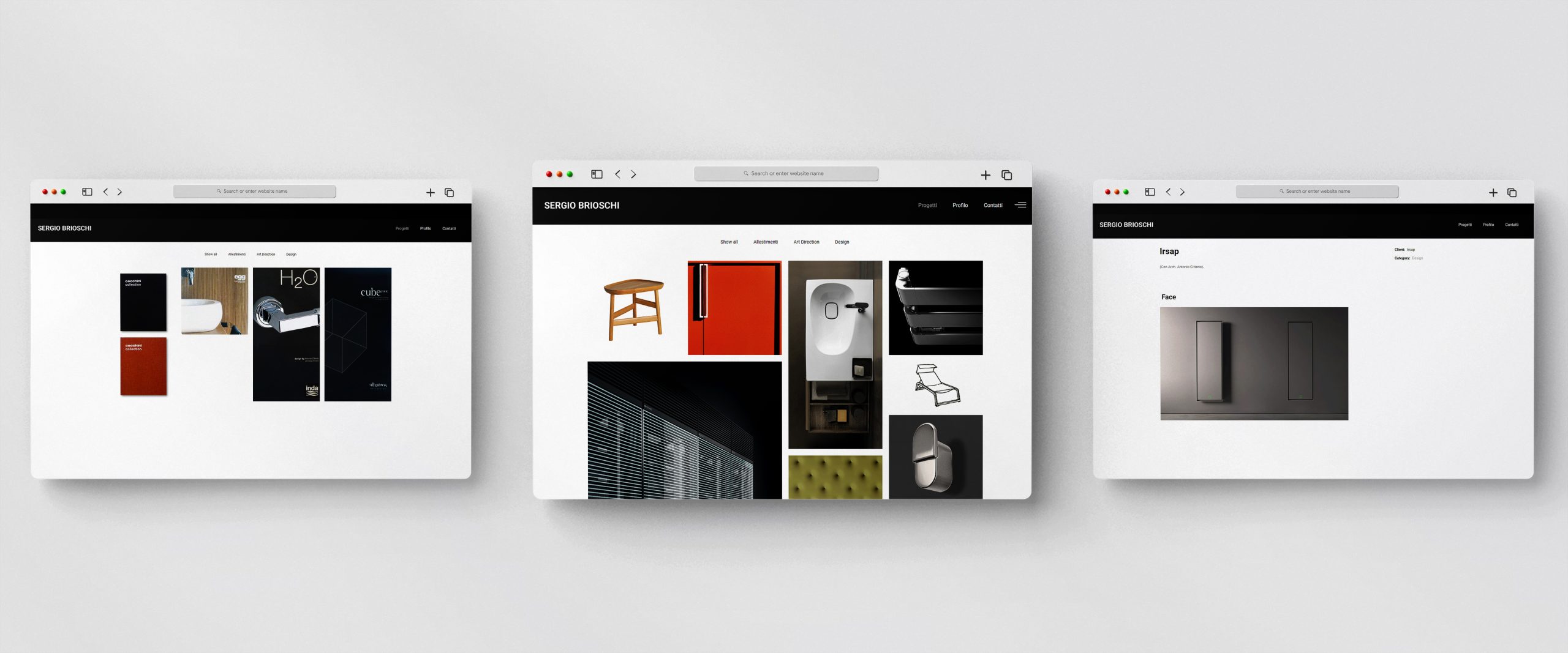 web page mockup