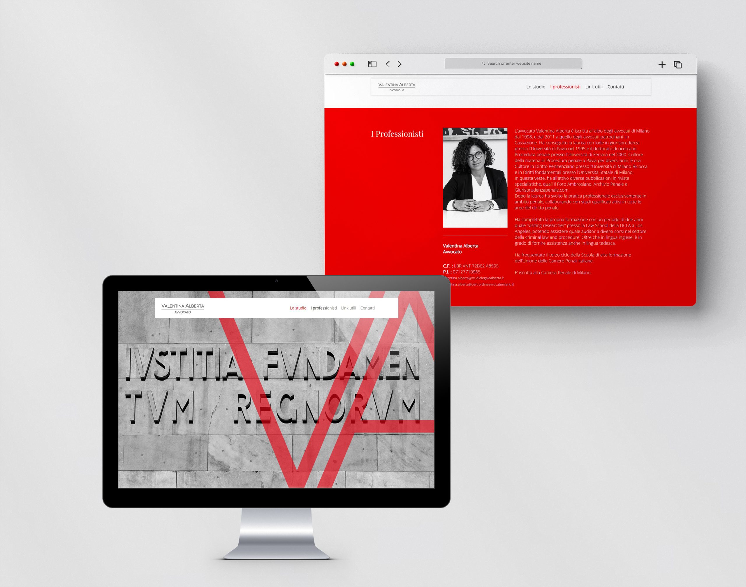 web page mockup